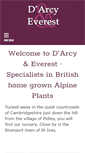 Mobile Screenshot of darcyeverest.co.uk